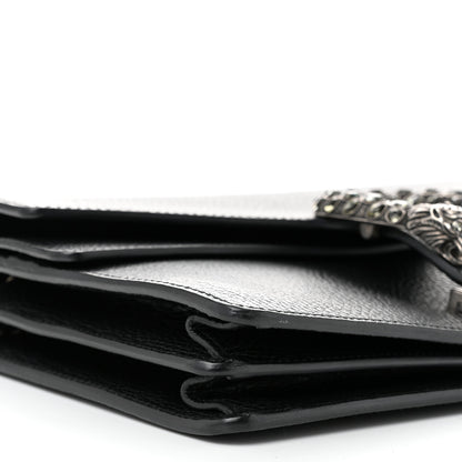 Gucci Pebbled Calfskin Small Dionysus Shoulder Bag Black 9 of 10