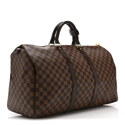 Louis Vuitton Damier Ebene Keepall 50 2 of 10