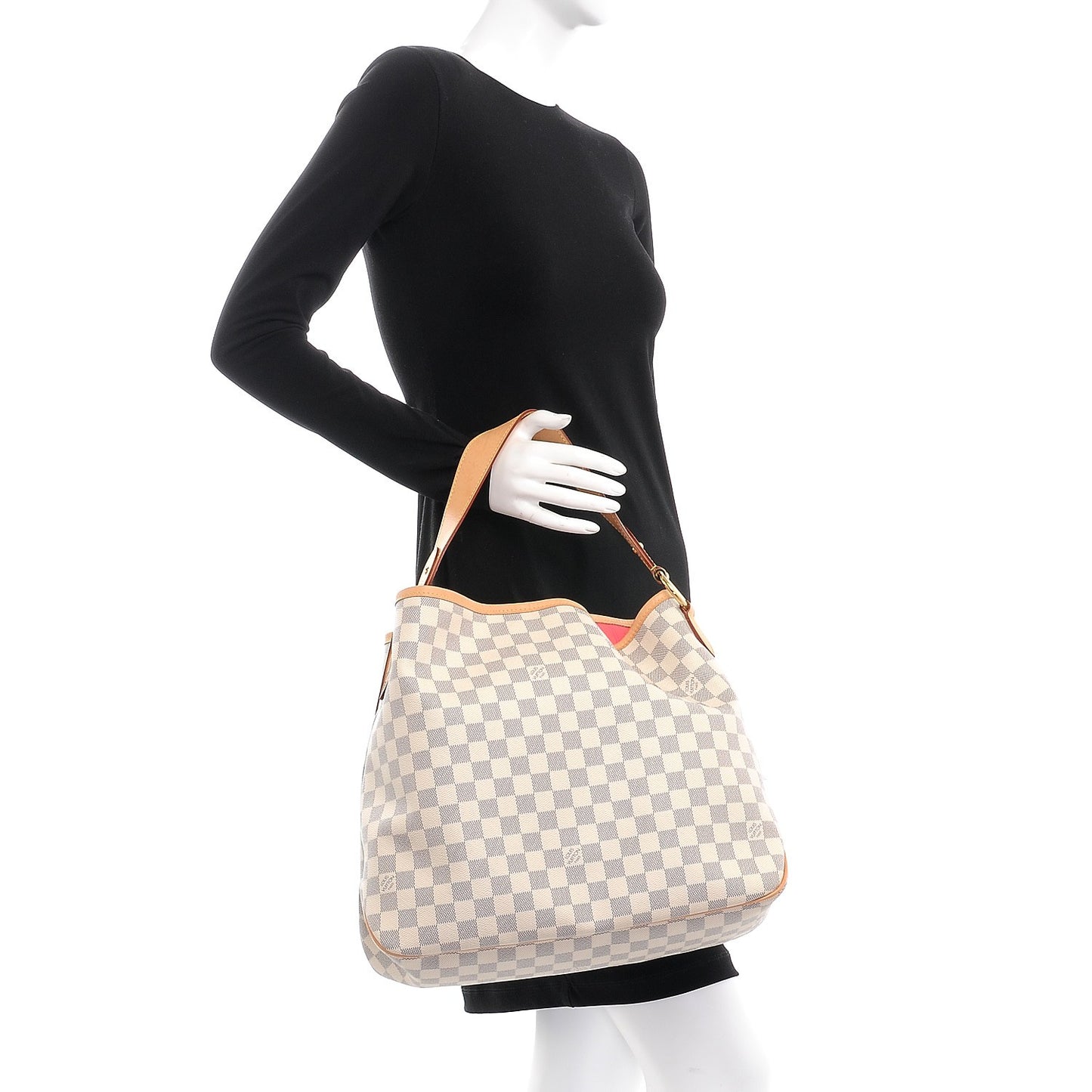 Damier Azur Delightful MM Pink