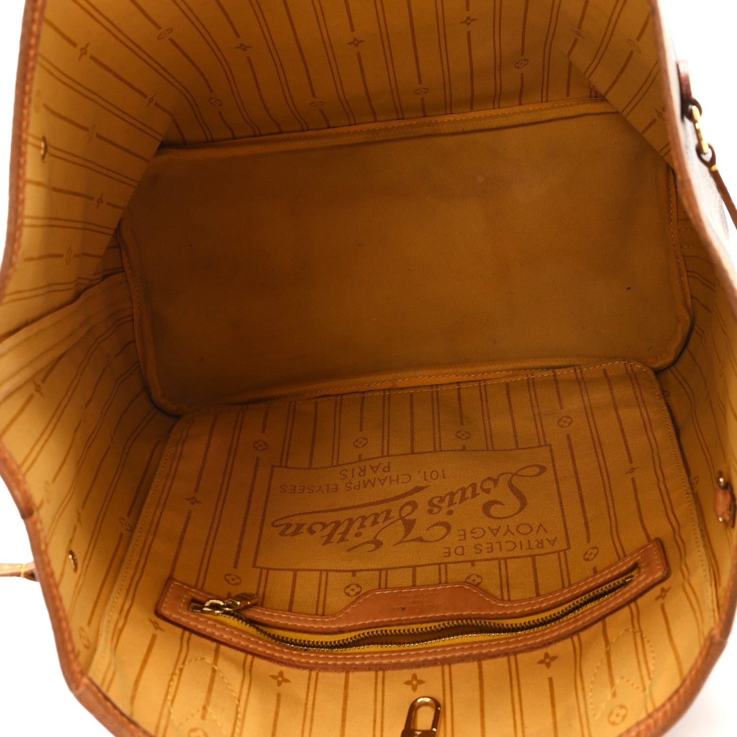 Louis Vuitton Monogram My LV Heritage Neverfull MM Yellow White 5 of 11