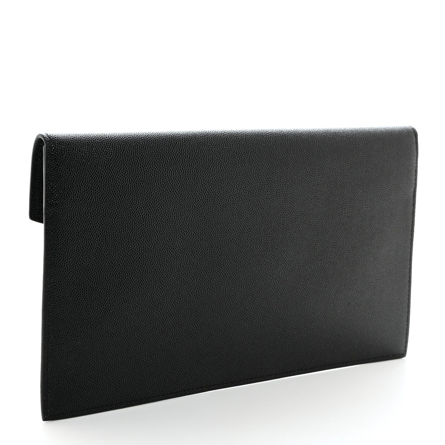 Saint Laurent Grain De Poudre Uptown Pouch Black 3 of 8