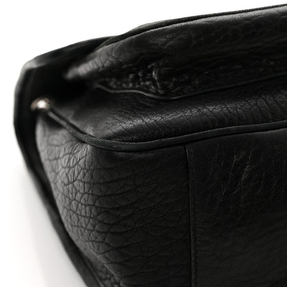 Saint Laurent Grained Lambskin Monogram Large Niki Chain Satchel Black 13 of 13
