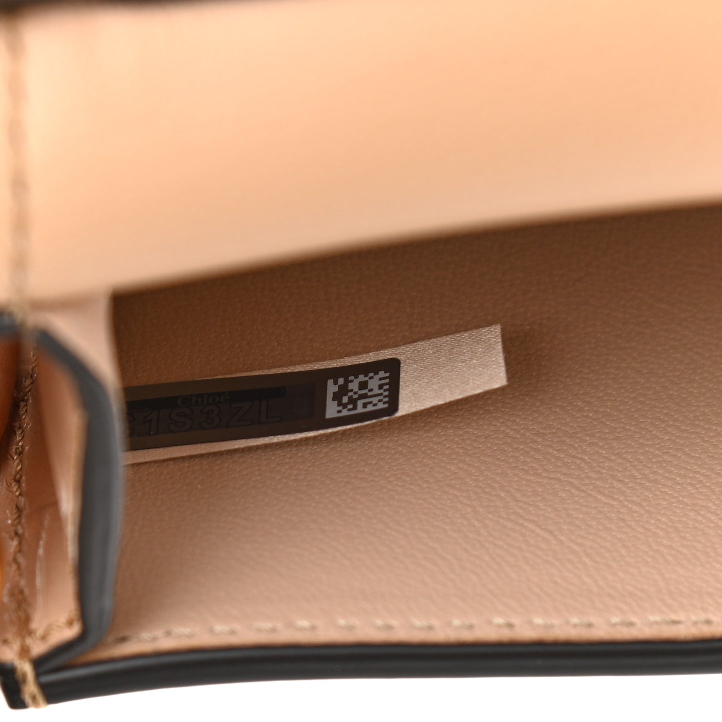 Calfskin Crocodile Embossed Small Nile Bracelet Minaudiere Bag Nut