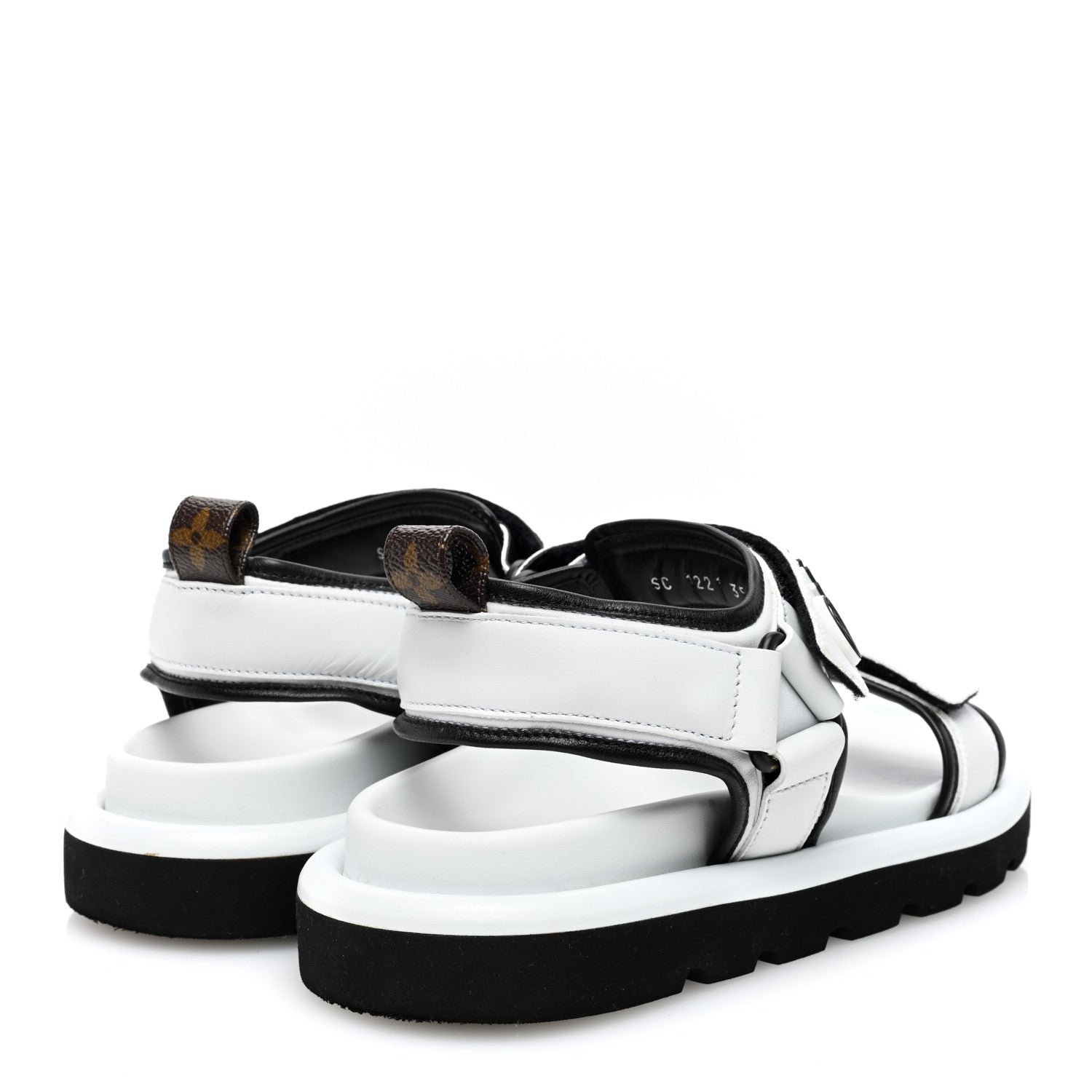 Louis Vuitton Calfskin Pool Pillow Flat Comfort Sandals 39 White 4 of 7