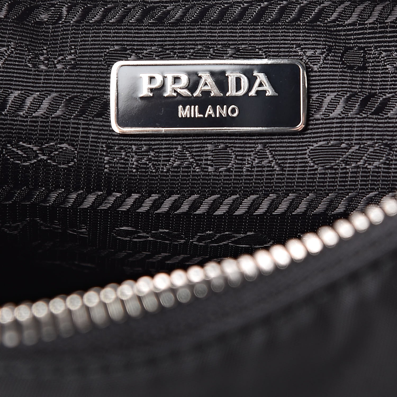 Prada Nylon Re-Edition 2005 Shoulder Bag Black 6 of 12