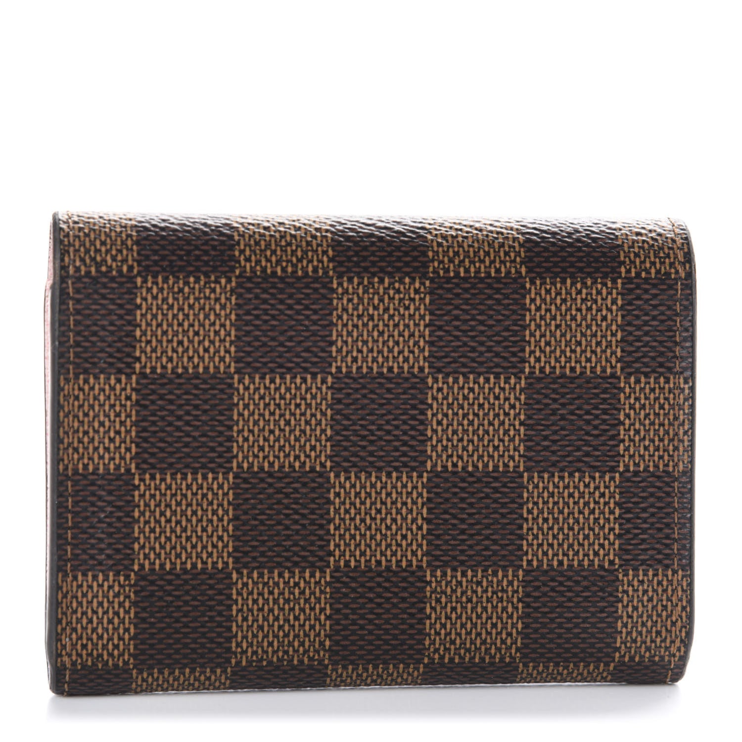 Louis Vuitton Damier Ebene Rosalie Coin Purse Rose Ballerine 2 of 8