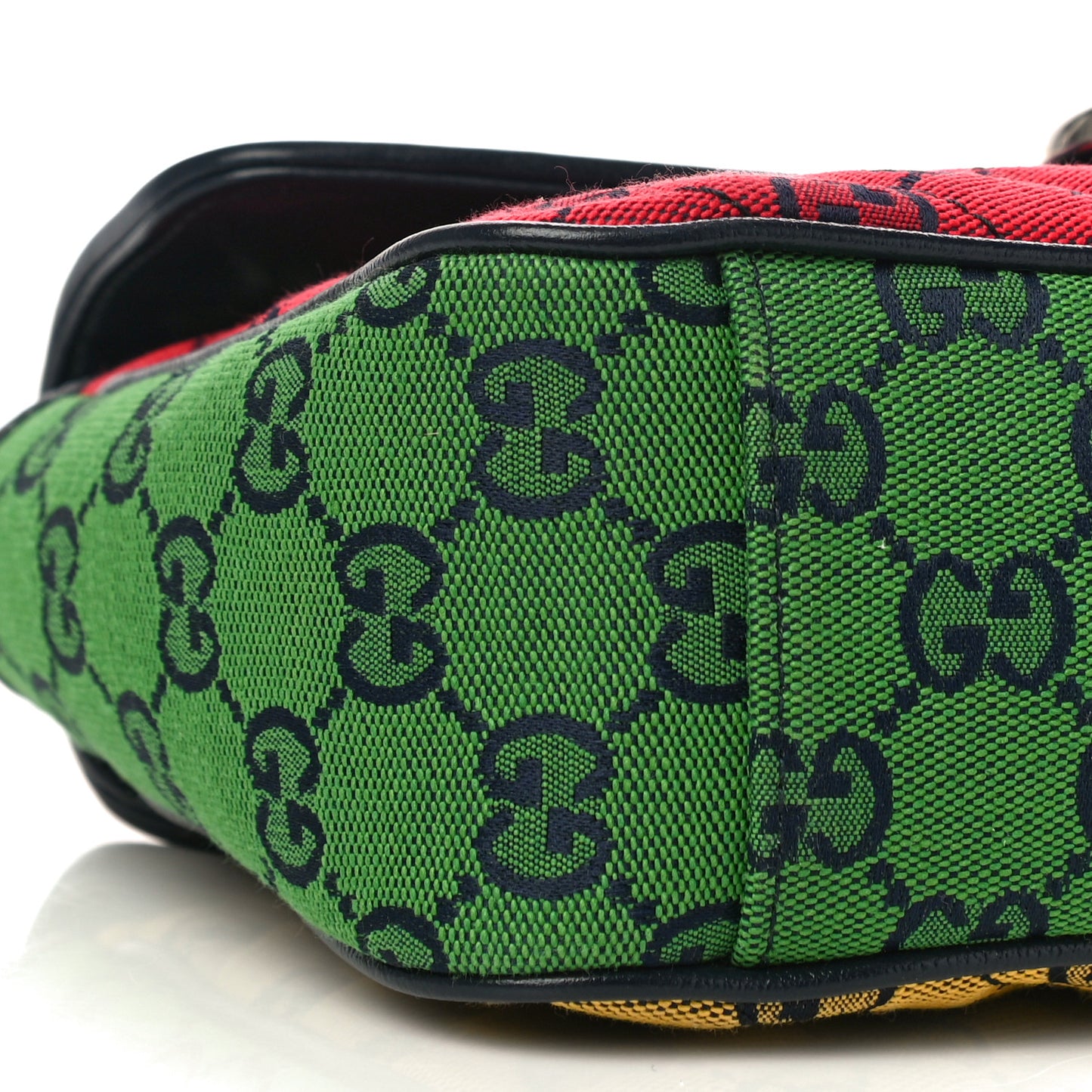 Monogram Multicolor Matelasse Diagonal Small GG Marmont Shoulder Bag Pink Blue Red Yellow Green