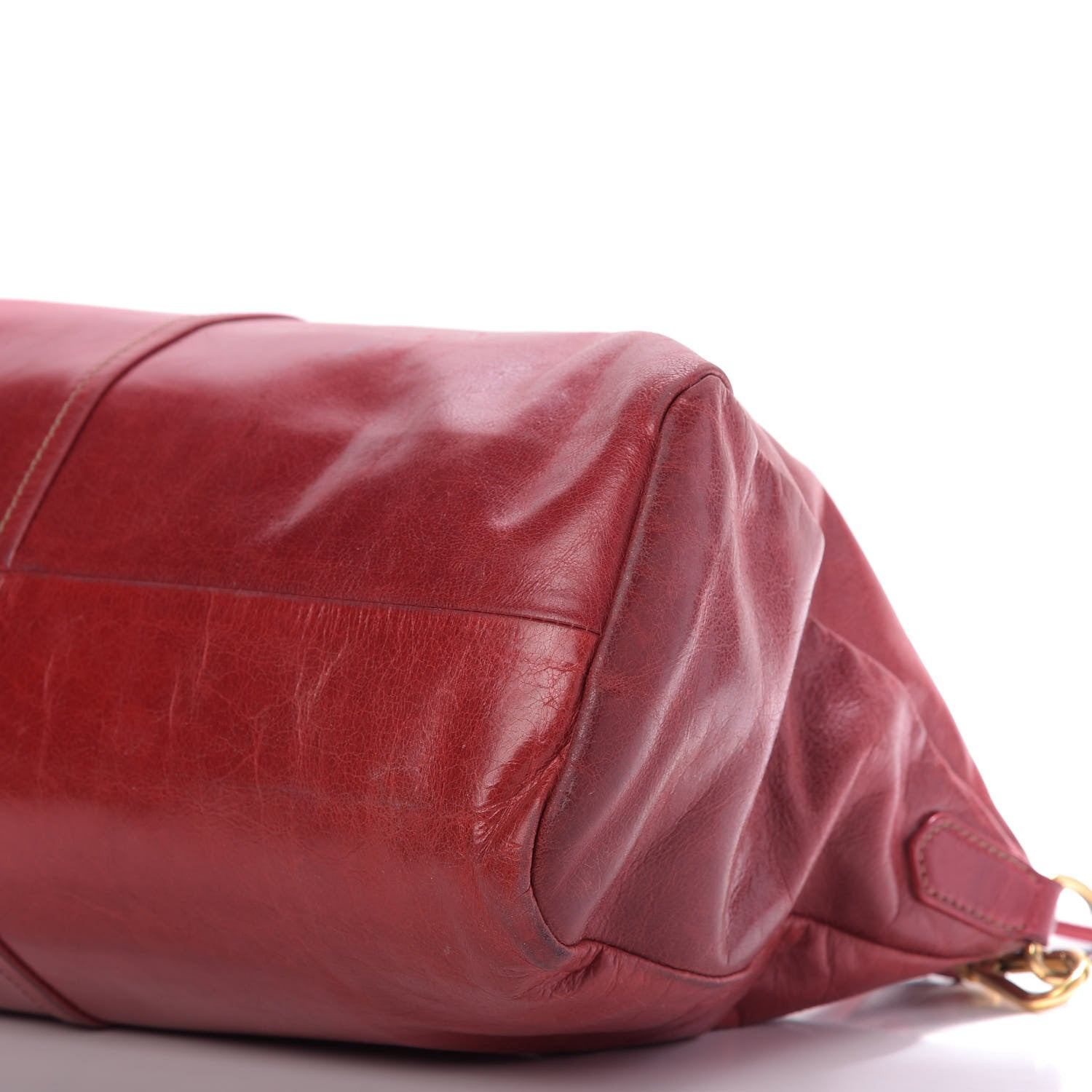 Prada Vitello Shine Bauletto Rosso 8 of 10