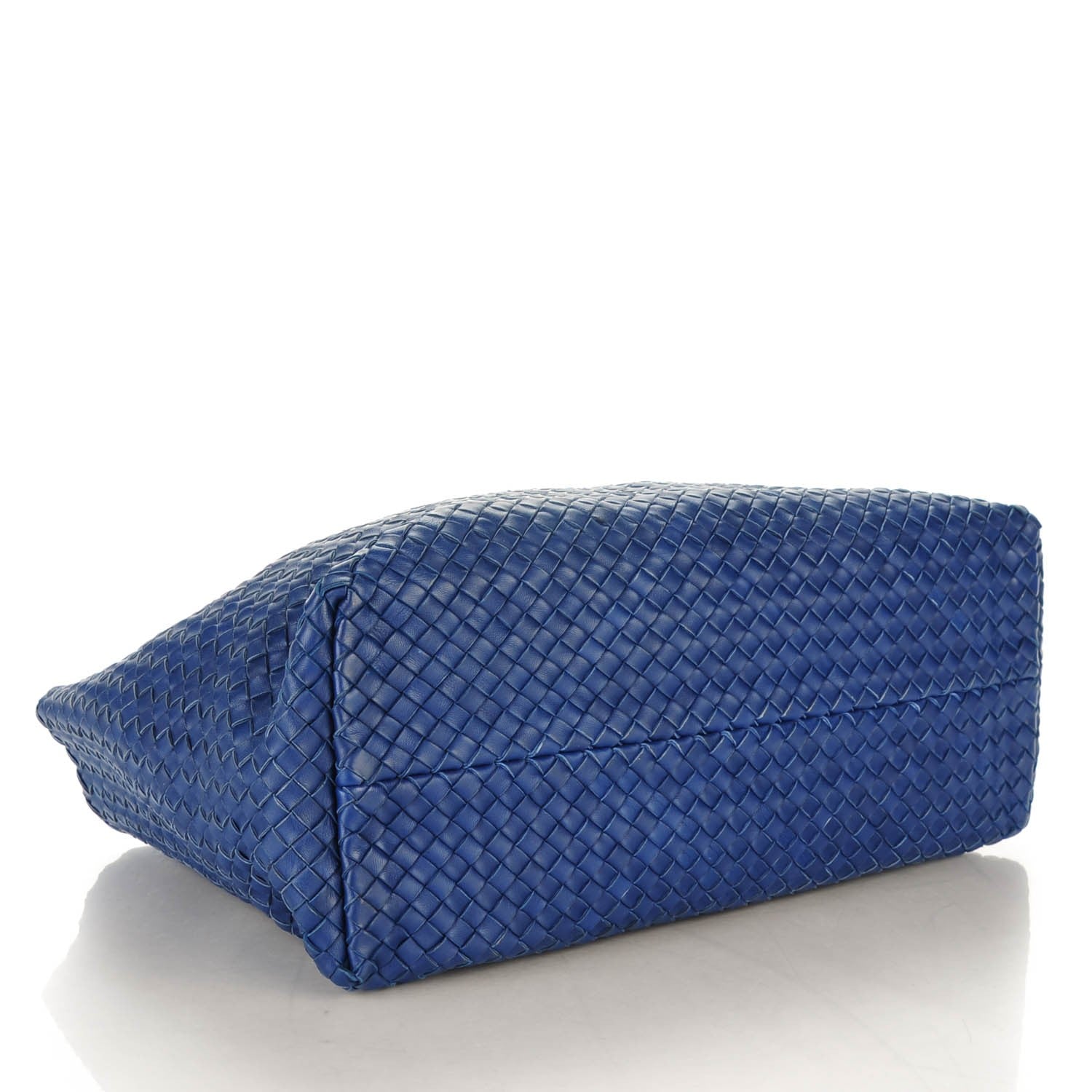 Bottega Veneta Nappa Intrecciato Medium Cabat Tote Cobalt 4 of 8