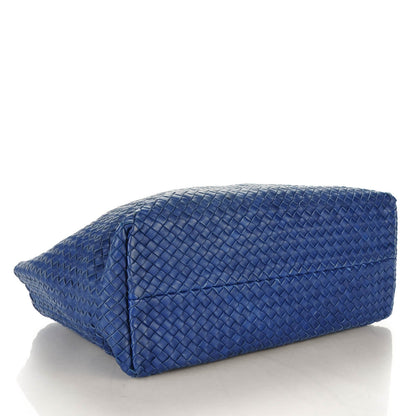 Bottega Veneta Nappa Intrecciato Medium Cabat Tote Cobalt 4 of 8