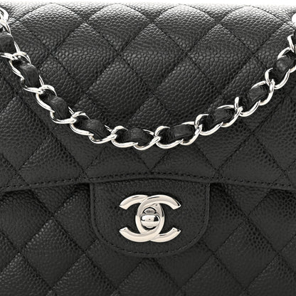 Chanel Caviar Quilted Small Double Flap Black 8 of 10