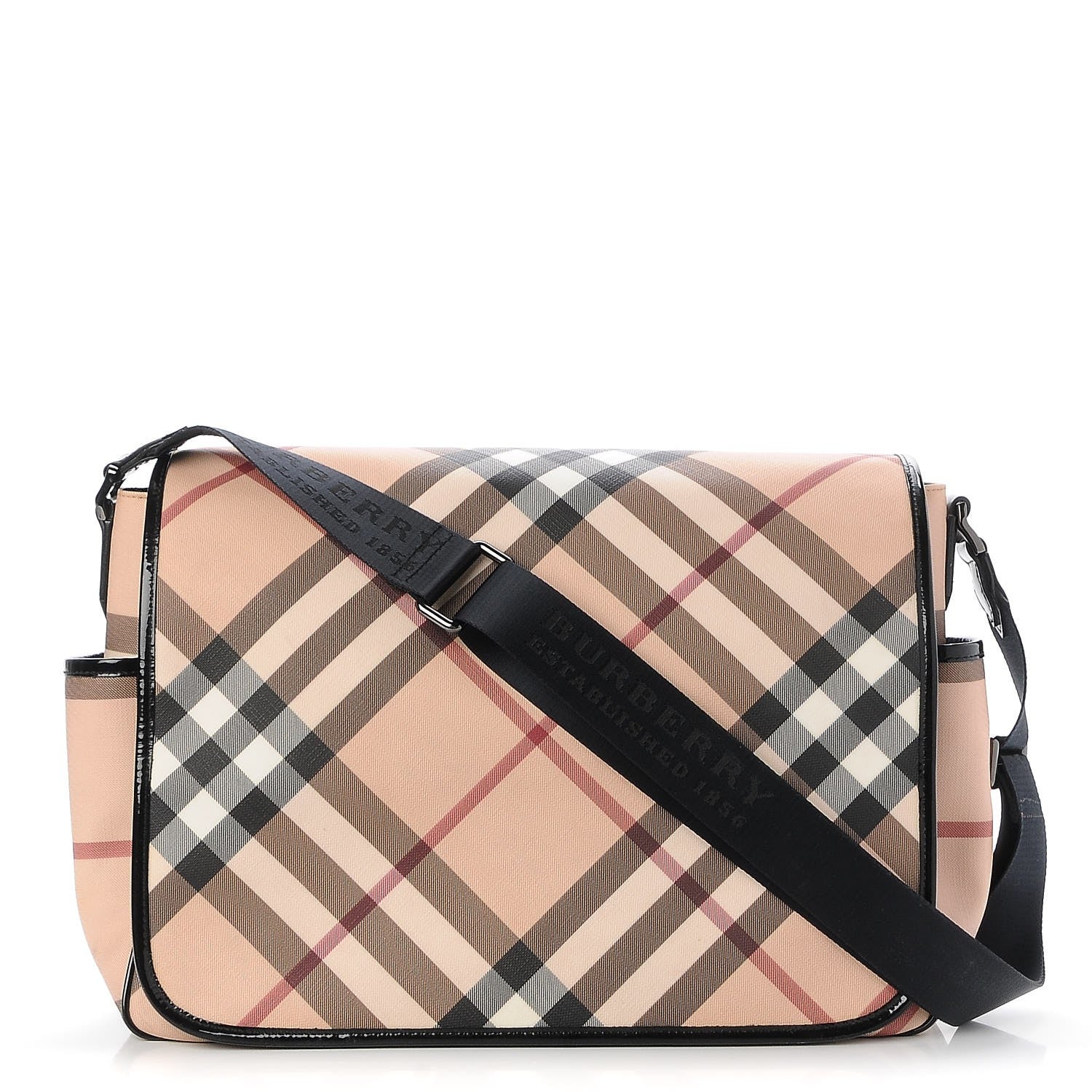 Burberry Nova Check Diaper Messenger Bag 1 of 8