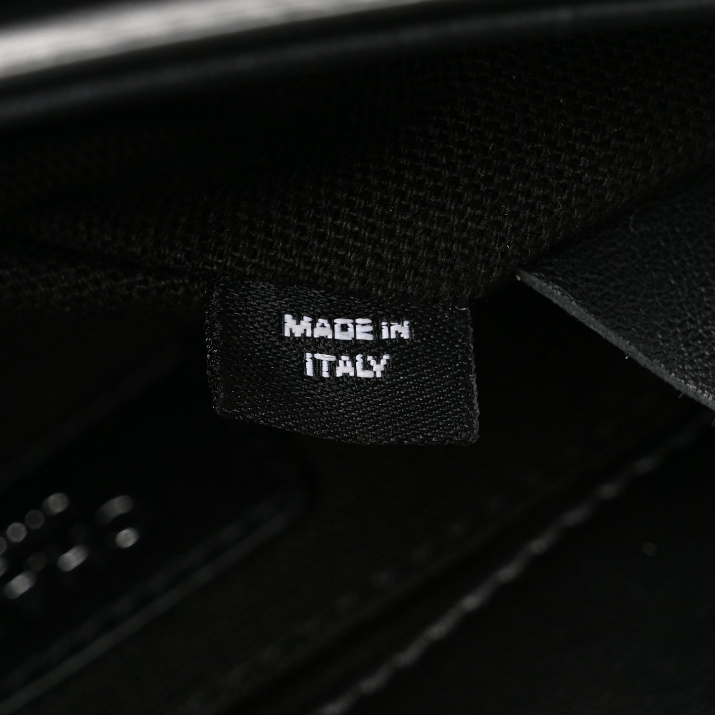 Calfskin Quilted CC Uniform Flap Belt Bag Black