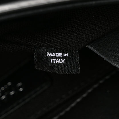 Chanel Calfskin Quilted CC Uniform Flap Belt Bag Black 7 of 12