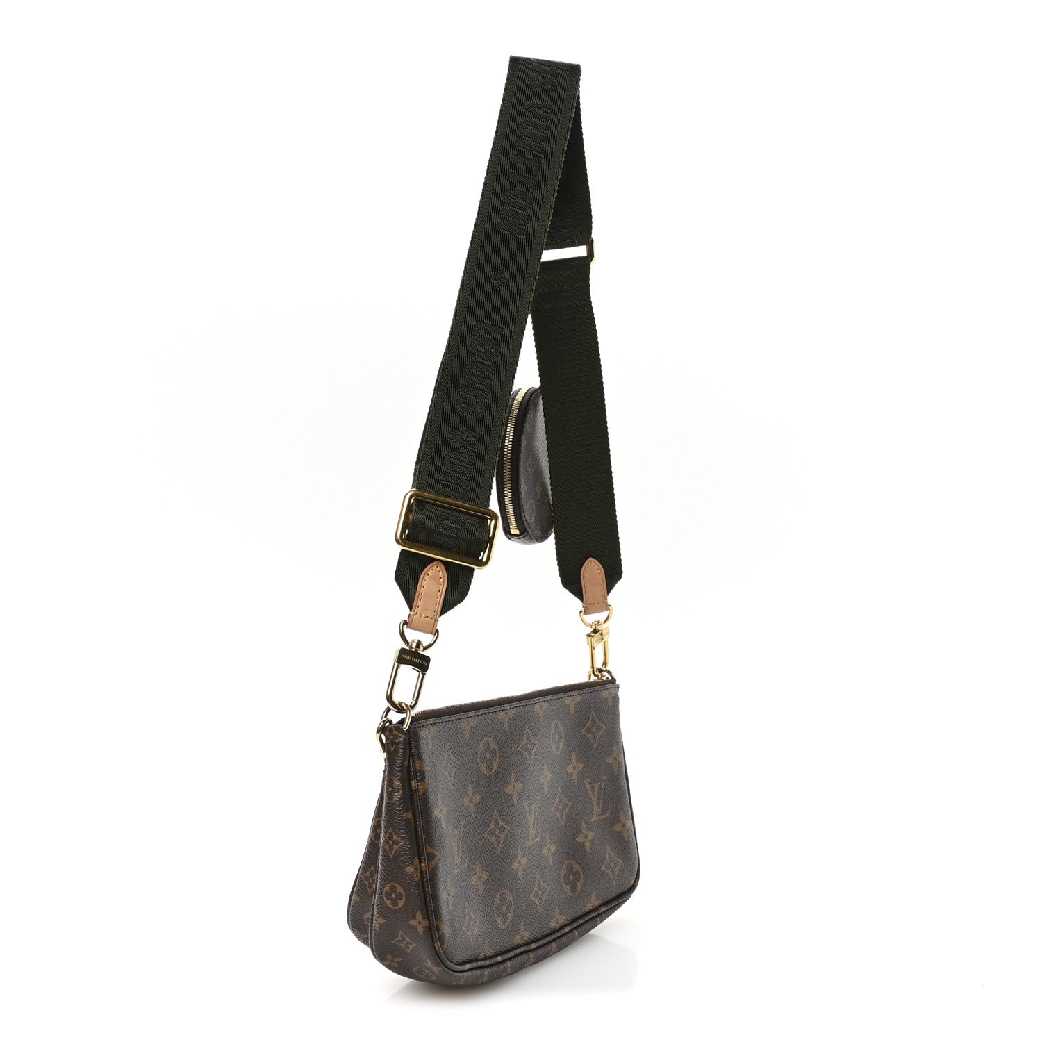 Louis Vuitton Monogram Multi Pochette Accessories Kaki 3 of 10
