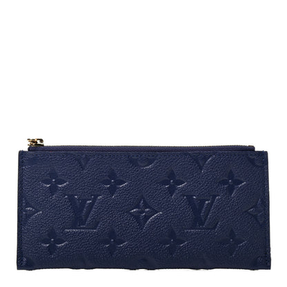Louis Vuitton Empreinte Curieuse Wallet Zippered Insert Iris 2 of 11