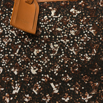 Louis Vuitton Sequin Monogram Sunshine Express North South Gold 7 of 13