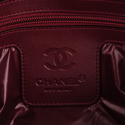 Chanel Denim Quilted Coco Cocoon Messenger Black 6 of 7