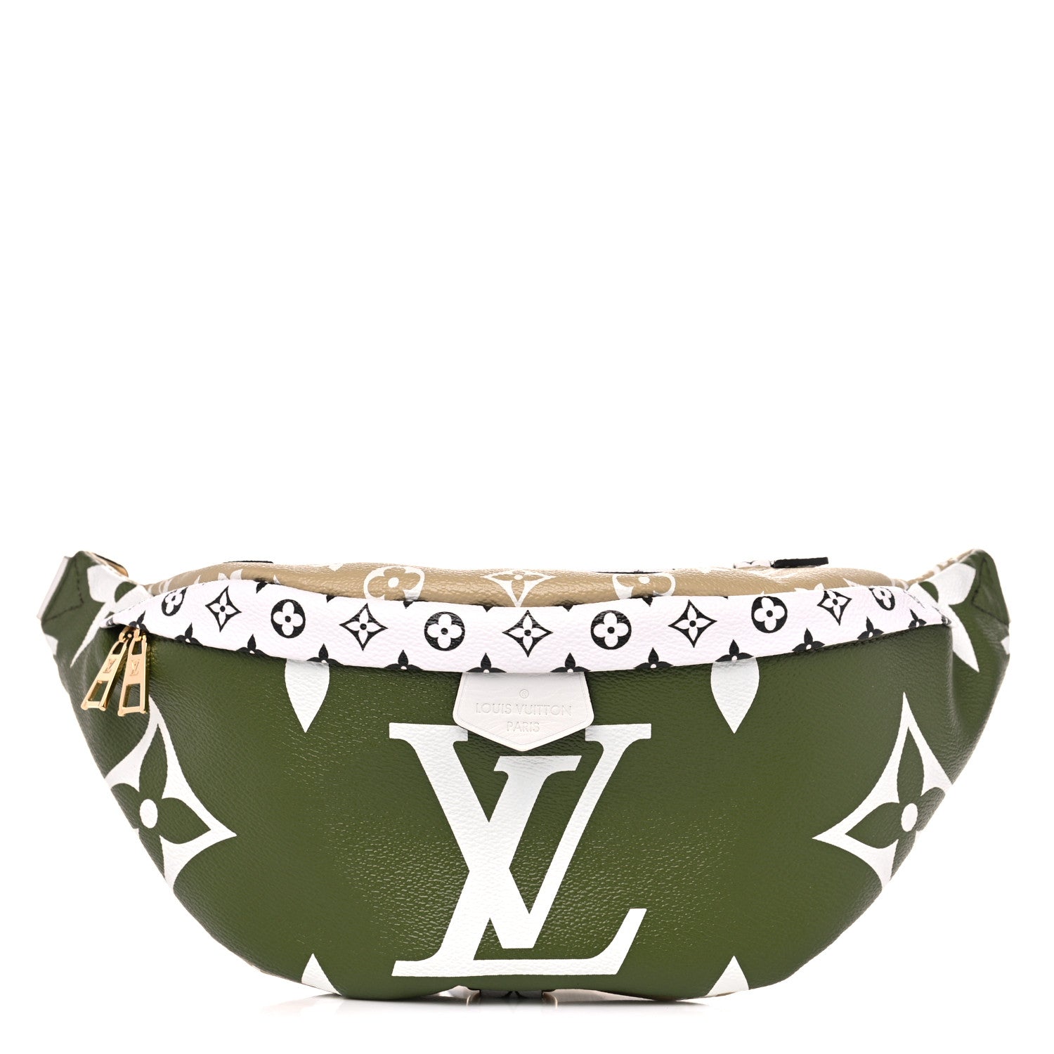 Louis Vuitton Monogram Giant Bumbag Kaki Beige 1 of 9