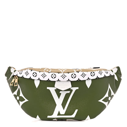 Louis Vuitton Monogram Giant Bumbag Kaki Beige 1 of 9