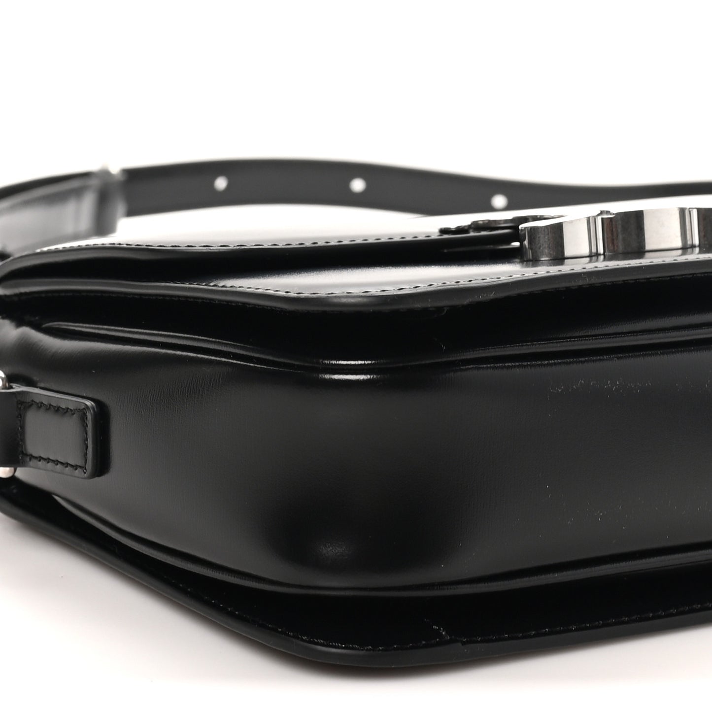 Shiny Calfskin Teen Triomphe Black