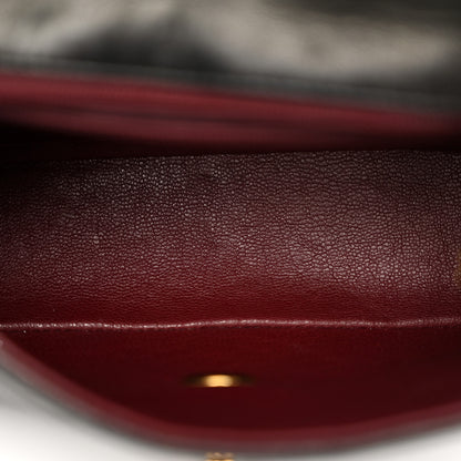 Chanel Lambskin Quilted Mini Square Flap Black 5 of 11