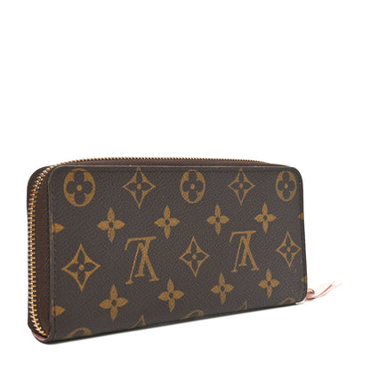 Louis Vuitton Monogram Clemence Wallet Rose Ballerine 3 of 10