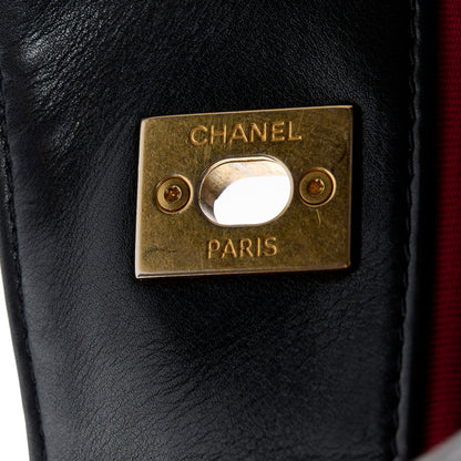 Chanel Shiny Lambskin Quilted Fashion Therapy Hobo Black 8 of 13