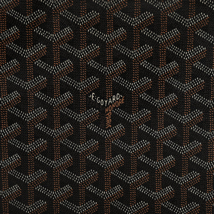 Goyard Goyardine Senat Pochette MM Black Gold 5 of 10