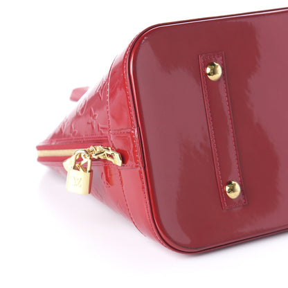 Louis Vuitton Vernis Alma GM Pomme D'Amour 6 of 9