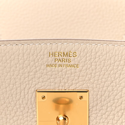 Hermes Togo Birkin 30 Craie 6 of 11