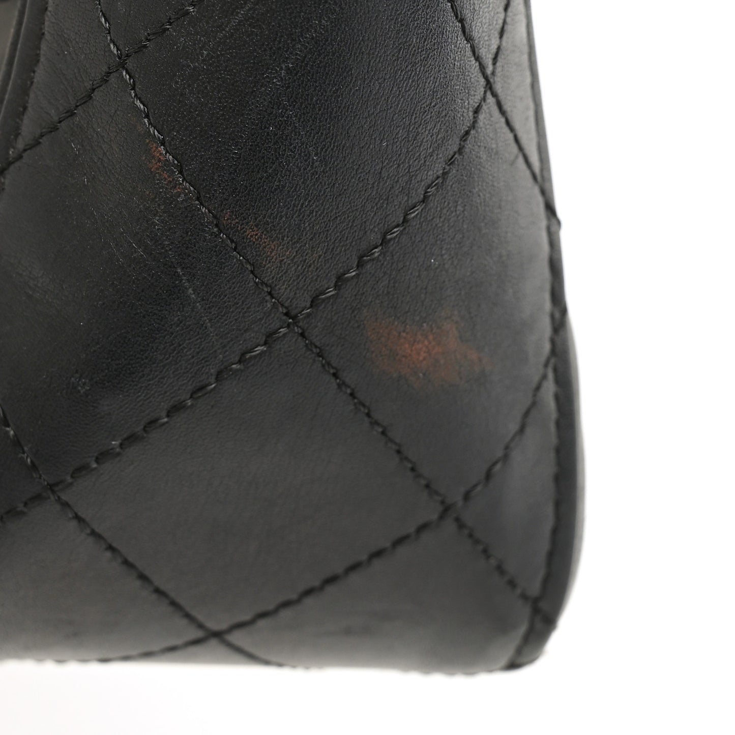 Lambskin Quilted Medium Elegant CC Flap Black