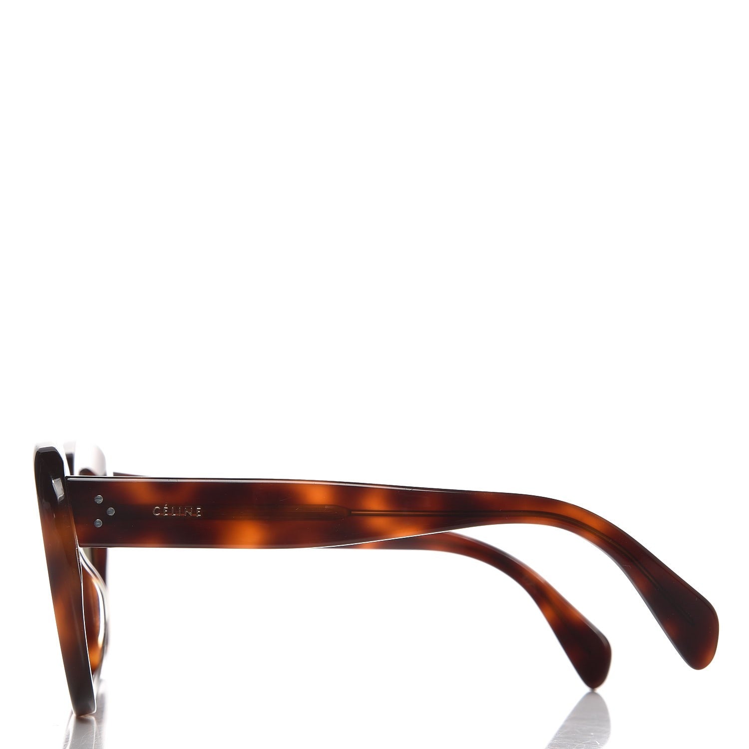 Celine Square Sunglasses CL 41433/S Havana 3 of 6