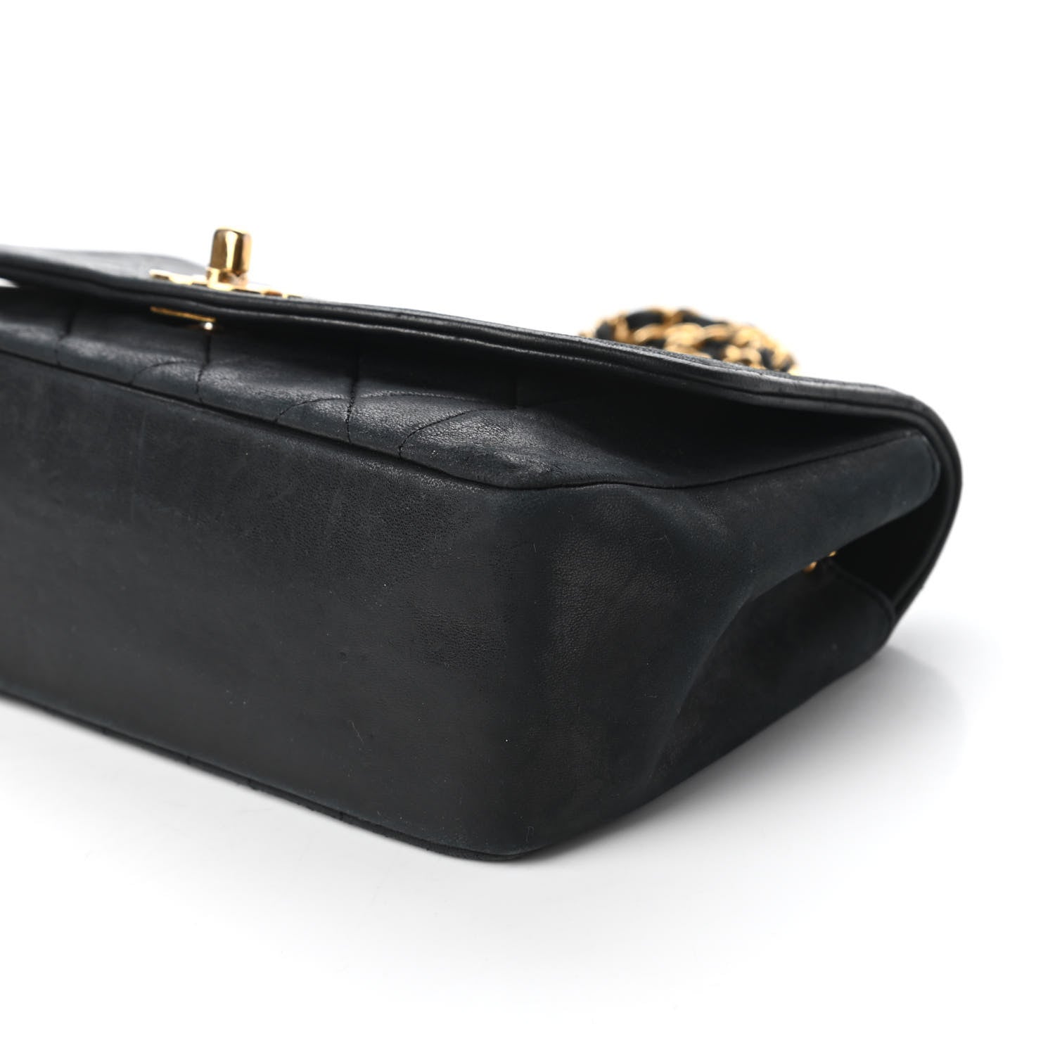 Chanel Lambskin Quilted Small Single Flap Bag Black 7 of 10