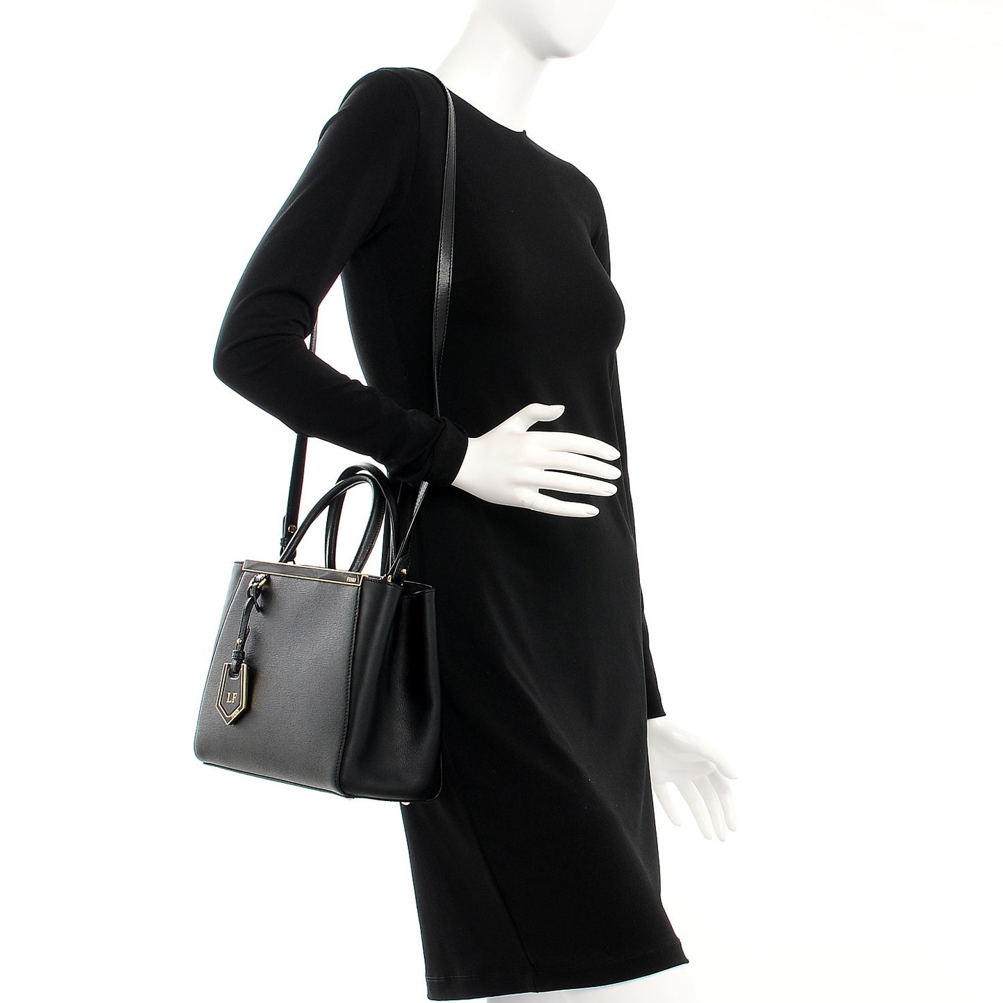 Vitello Elite Petite 2Jours Tote Black