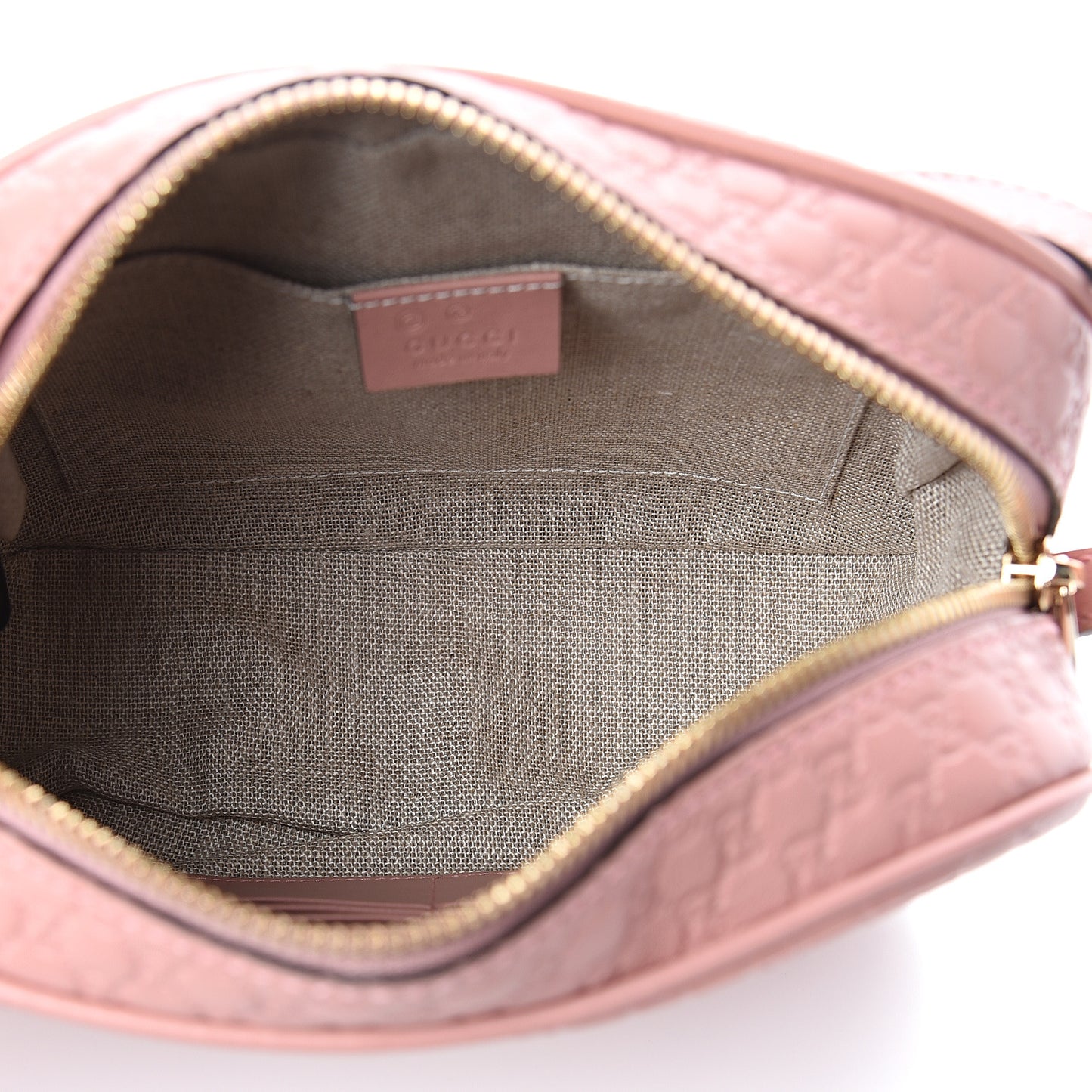 Soft Microguccissima Mini Bree Messenger Bag Soft Pink