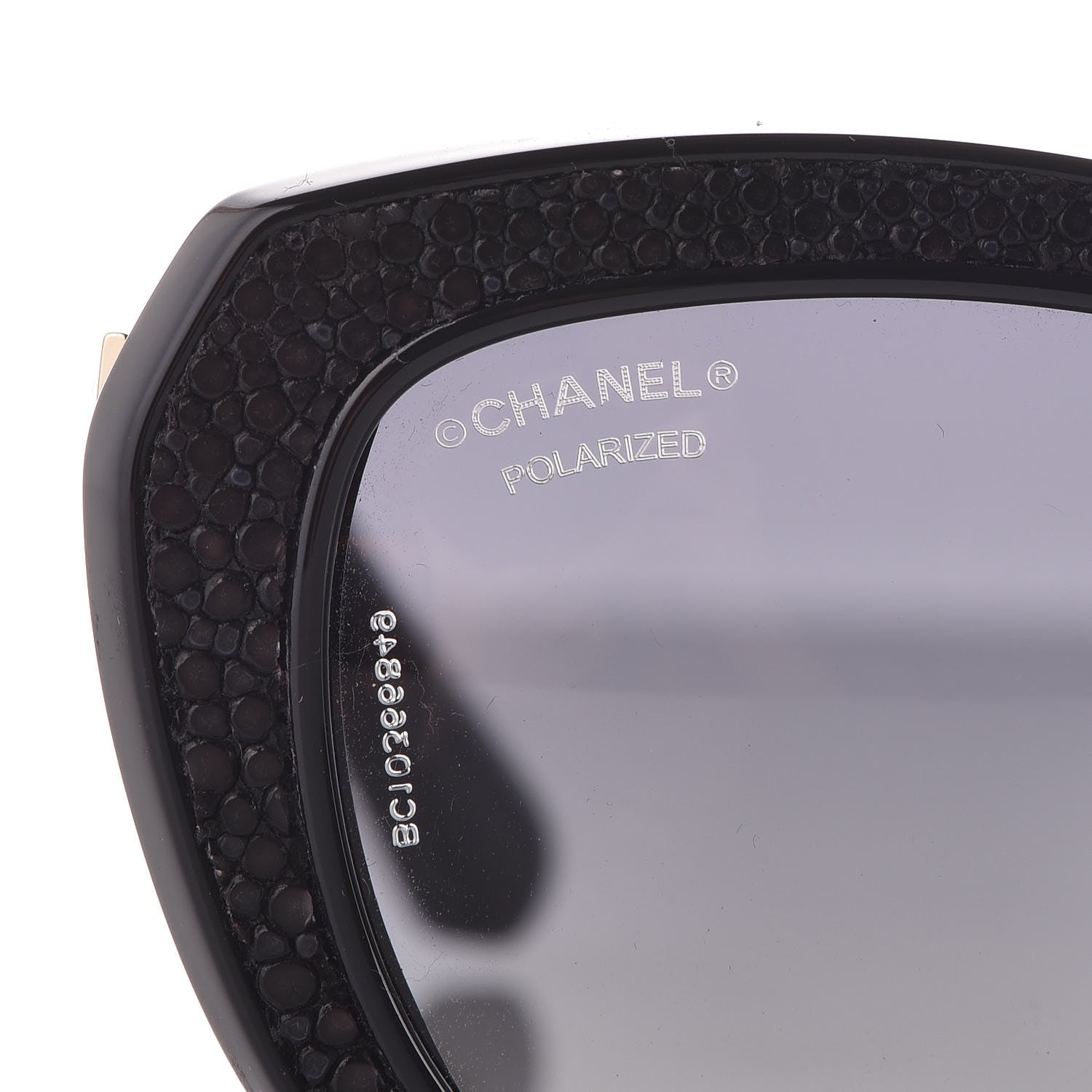 Chanel Stingray CC Polarized Sunglasses 6046-Q Black 5 of 8