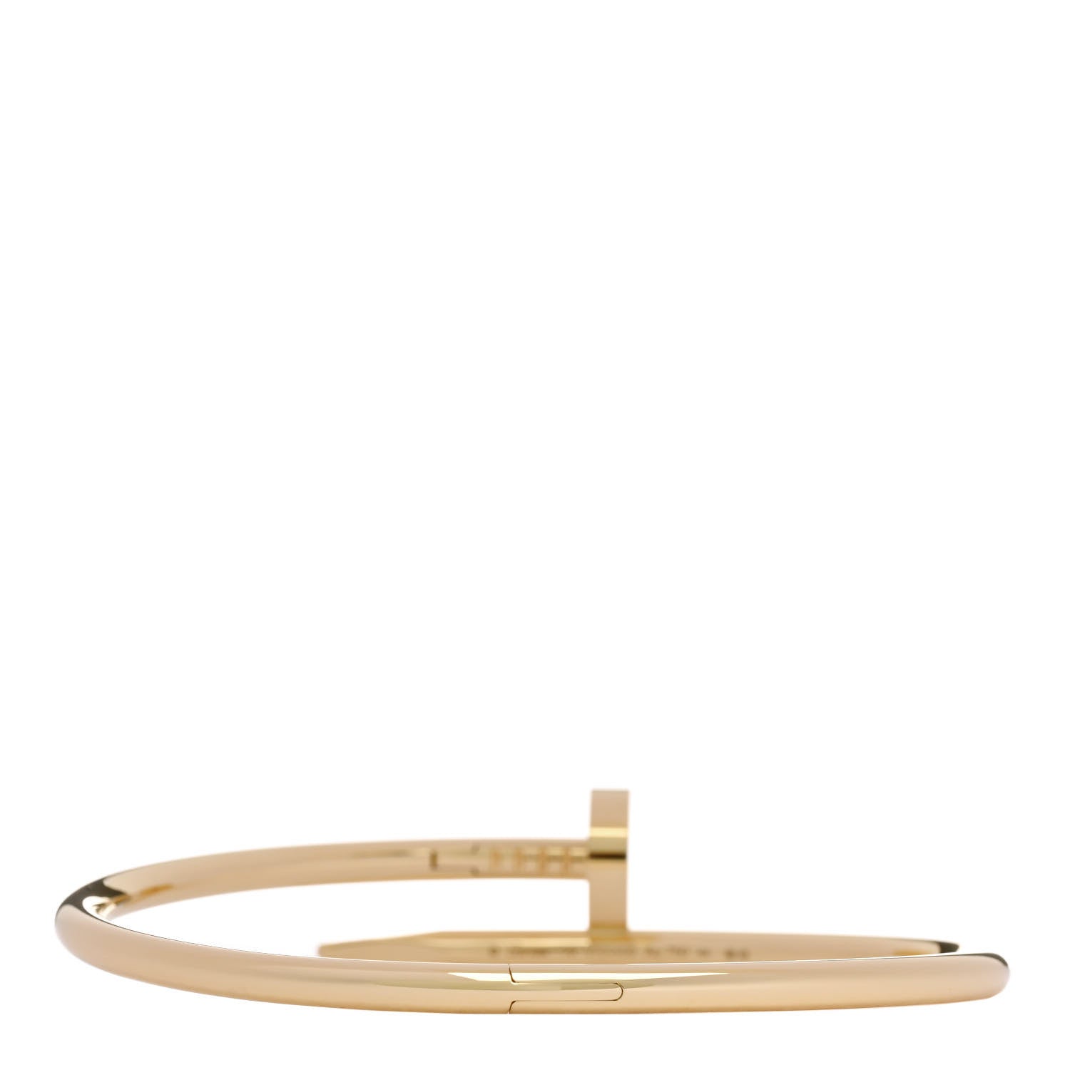 Cartier 18K Yellow Gold Juste Un Clou Bracelet 18 2 of 4