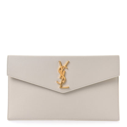 Saint Laurent Grain De Poudre Uptown Pouch Crema Soft 1 of 9