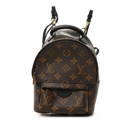 Louis Vuitton 2020 Monogram Palm Springs Mini Backpack