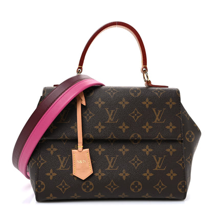 Louis Vuitton Monogram Cluny BB Bordeaux Fuchsia 1 of 10