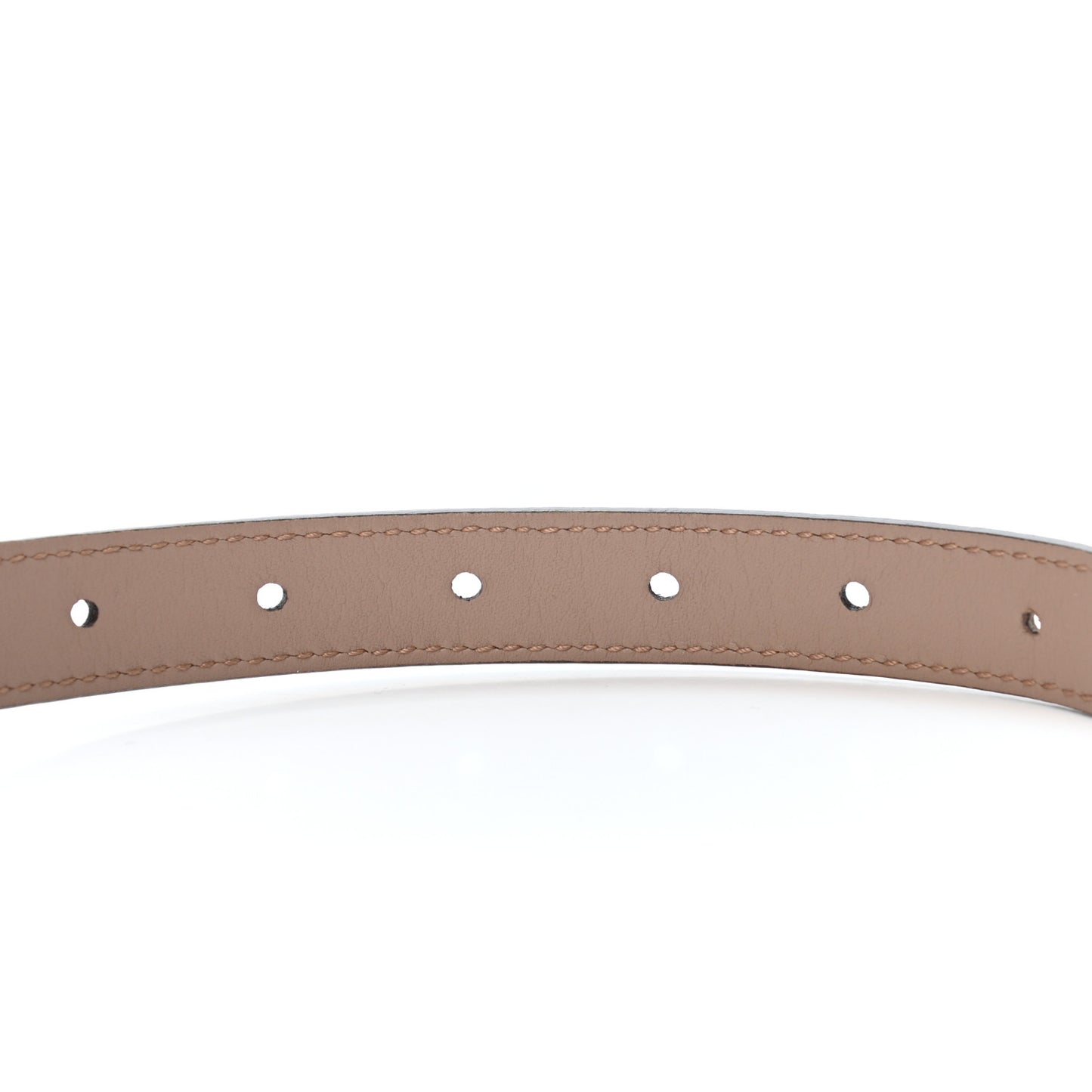 Moon Calfskin Pearl Double G 20mm Belt 80 32 Porcelain Rose