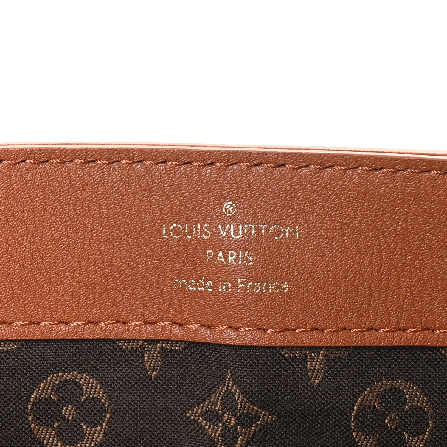 Louis Vuitton Smooth Calfskin Soft Dauphine MM Cognac 6 of 9