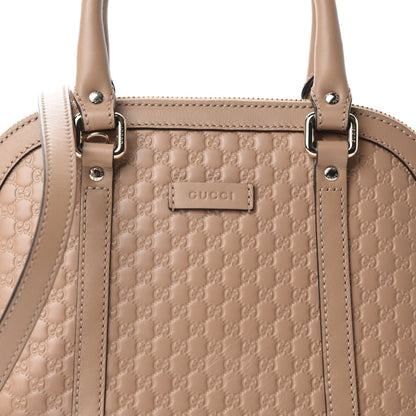 Gucci Soft Microguccissima Mini Dome Bag Camelia 10 of 10