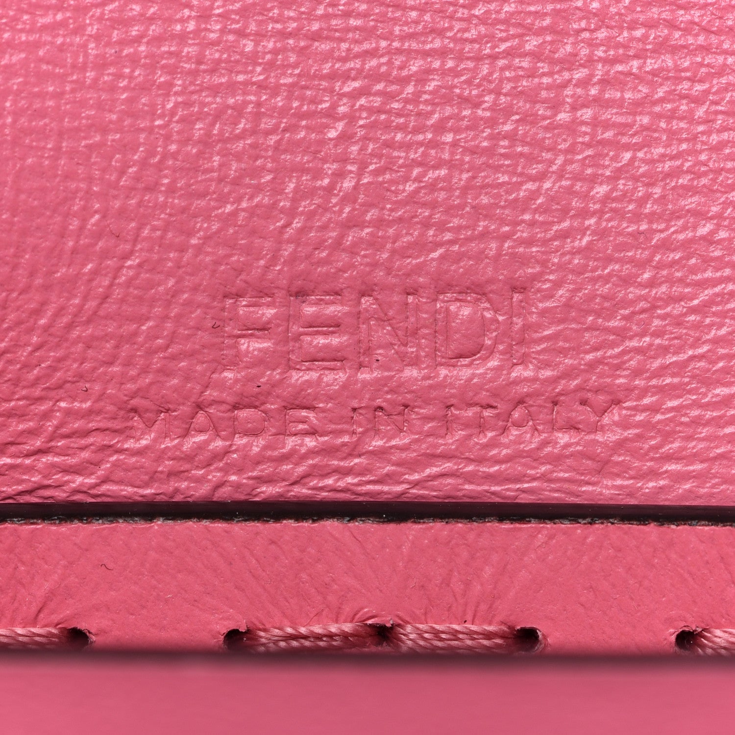 Fendi Vitello King Logo Pico Baguette Strap Airpods Pro Case Pink 6 of 8