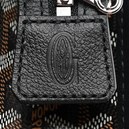 Goyard Goyardine Jouvence MM Toiletry Pouch Black 6 of 6