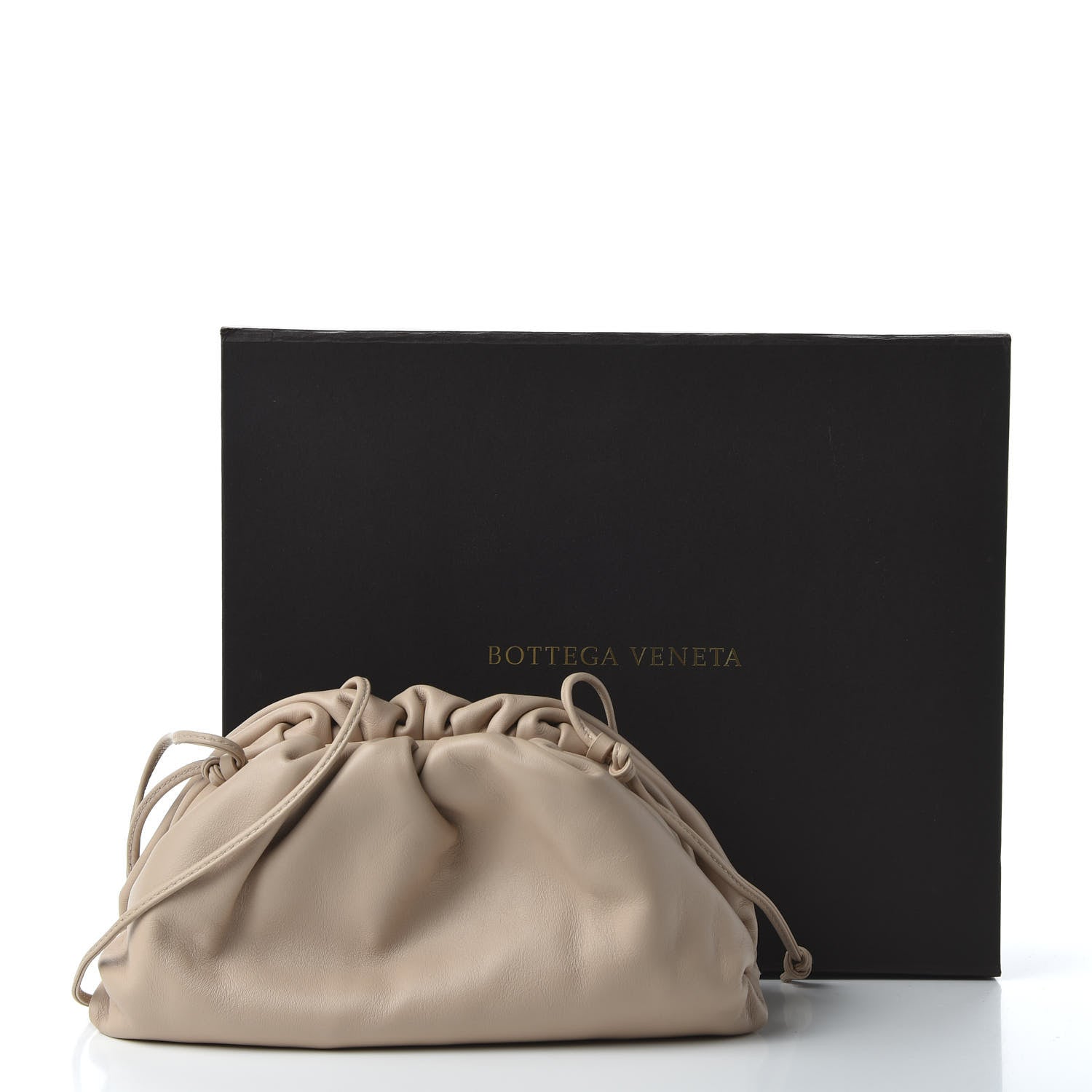 Bottega Veneta Butter Calfskin The Mini Pouch Almond 10 of 10