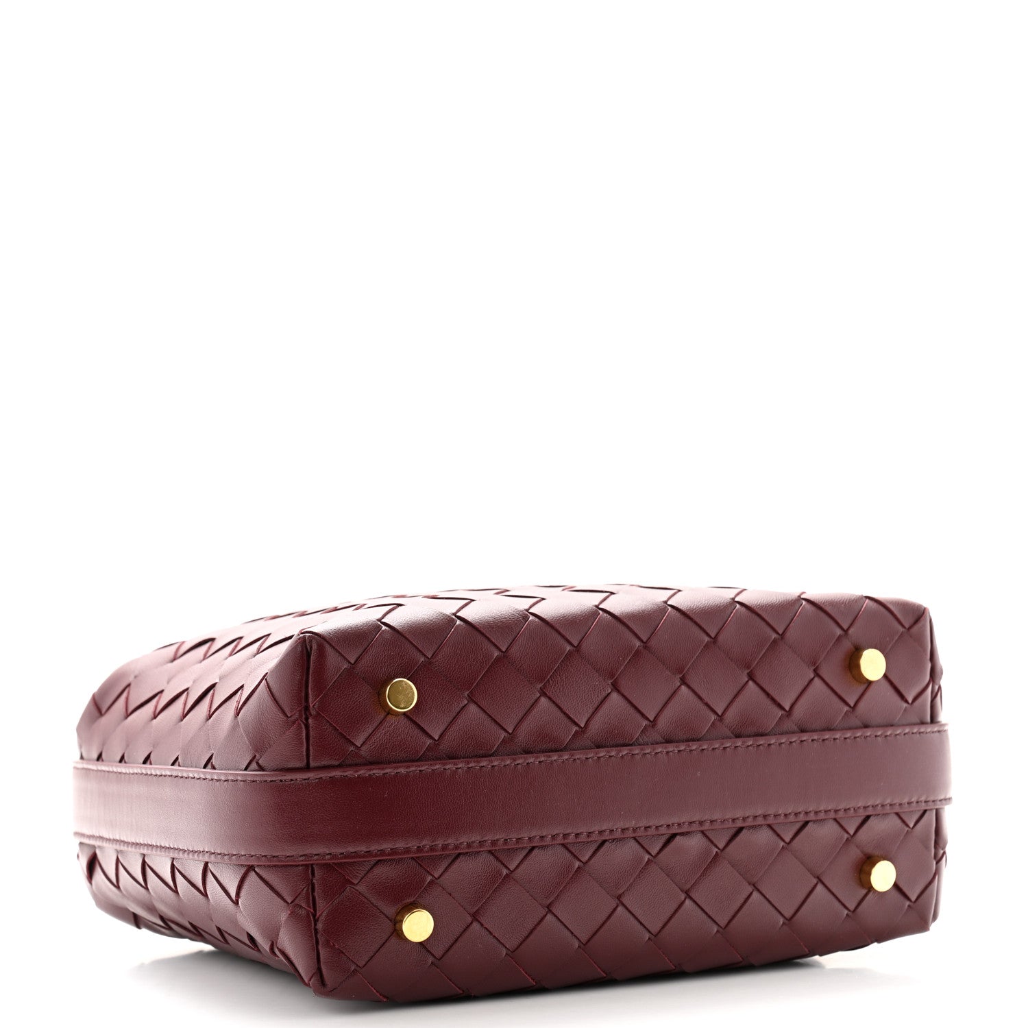 Bottega Veneta Calfskin Nappa Intrecciato Mini Wallace Barolo 4 of 10