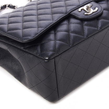 Chanel Caviar Quilted Maxi Double Flap Black 6 of 10
