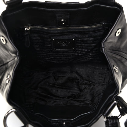 Prada Cervo Antik Tote Black 4 of 4